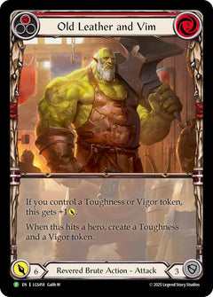 Old Leather and Vim [LGS418] (Promo)  Cold Foil-1