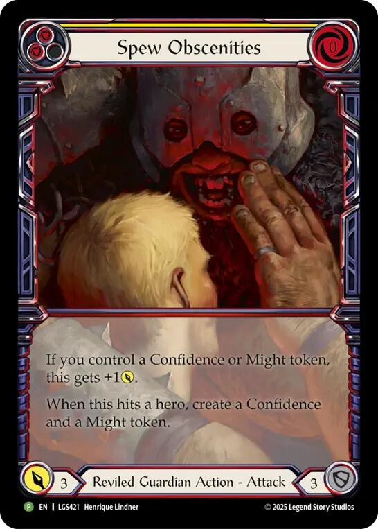 Spew Obscenities [LGS421] (Promo)  Cold Foil-1