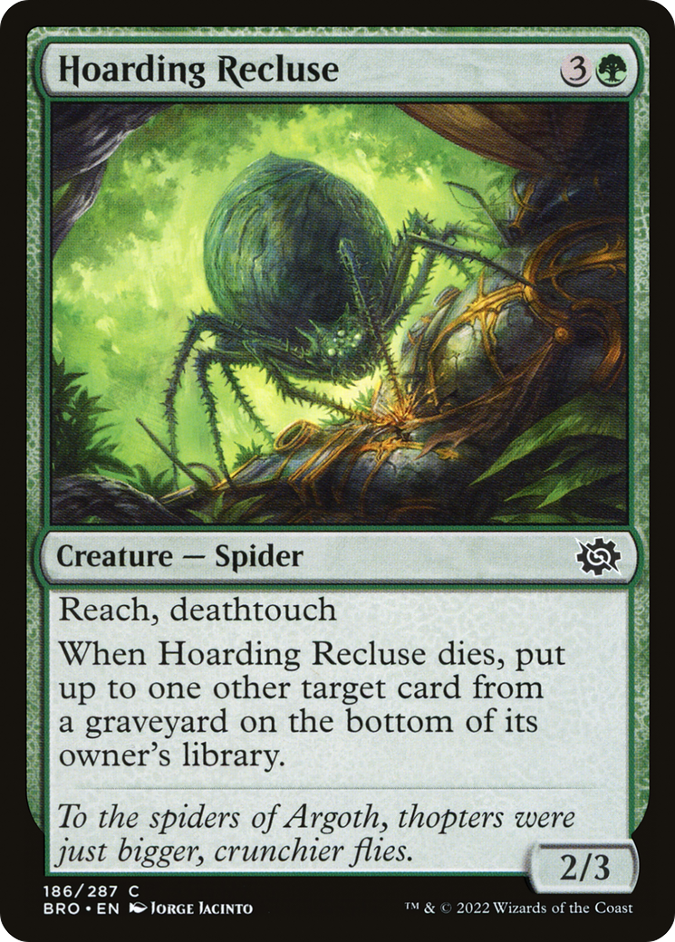 Hoarding Recluse [The Brothers' War]-1