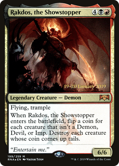 Rakdos, the Showstopper [Ravnica Allegiance Prerelease Promos]-1