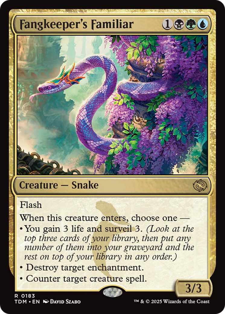 Fangkeeper's Familiar [Tarkir: Dragonstorm]-1