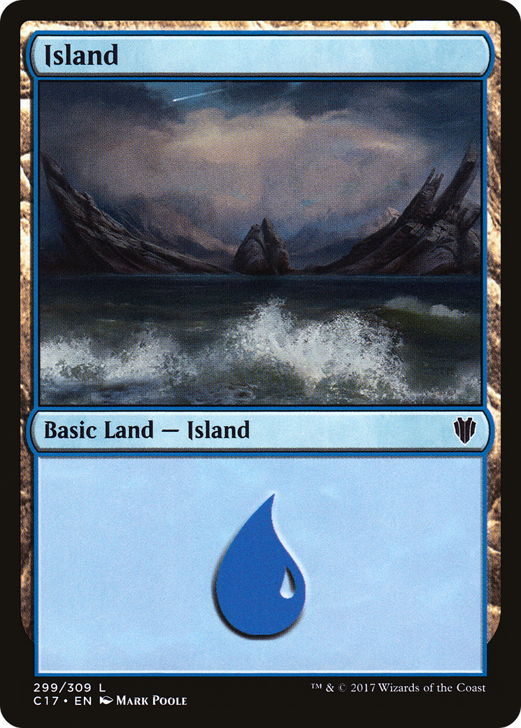 Island (299) [Commander 2017]-1