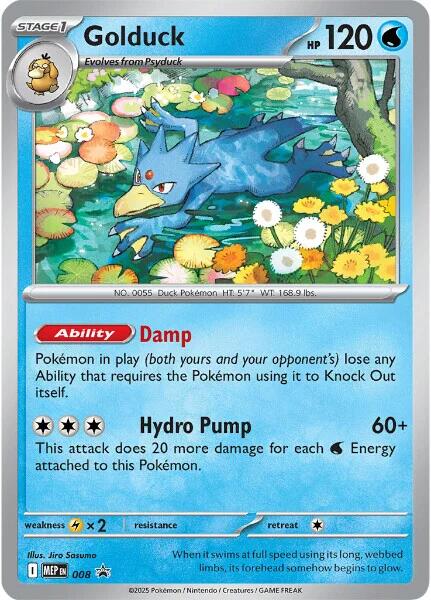 Golduck (008) [Mega Evolution Promo]-1