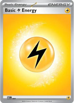 Basic Lightning Energy 004  - Reverse Holofoil MEE Mega Evolution Energies - Common-1