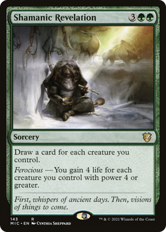 Shamanic Revelation [Innistrad: Midnight Hunt Commander]-1