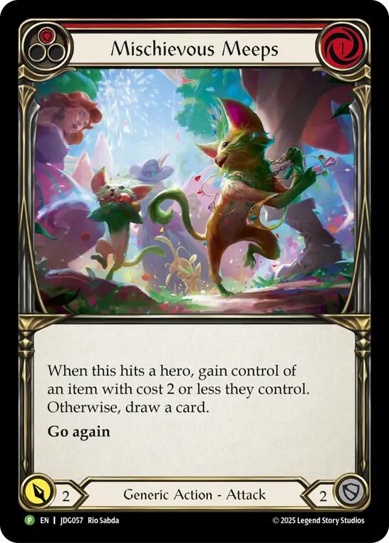 Mischievous Meeps [JDG057] (Promo)  Cold Foil-1