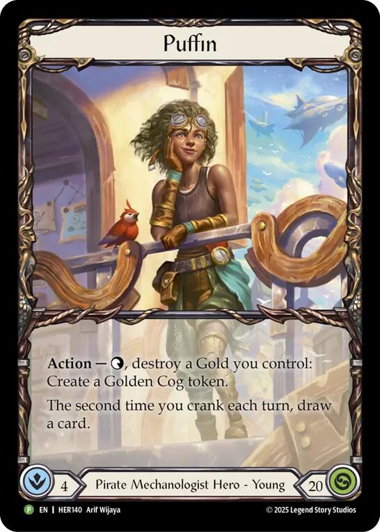 Puffin [HER140] (Promo)  Rainbow Foil-1