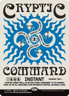 Cryptic Command (Rainbow Foil) (SLD-905) - Secret Lair Drop Series Foil-1