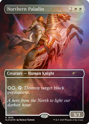 Northern Paladin (Rainbow Foil) (SLD-1855) - Secret Lair Drop Series Foil-1