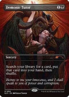 Demonic Tutor (SLD-1856) - Secret Lair Drop Series-1