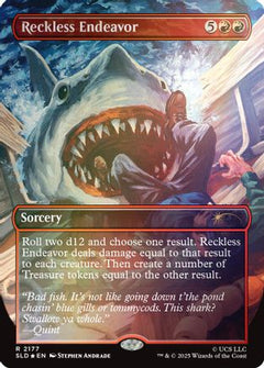 Reckless Endeavor (Rainbow Foil) (SLD-2177) - Secret Lair Drop Series Foil-1