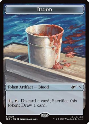 Blood Token (SLD-2180) - Secret Lair Drop Series-1