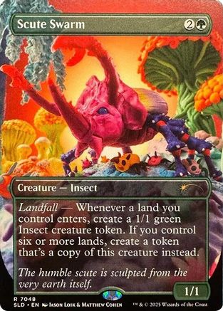 Scute Swarm (SLD-7048) - Secret Lair Drop Series-1