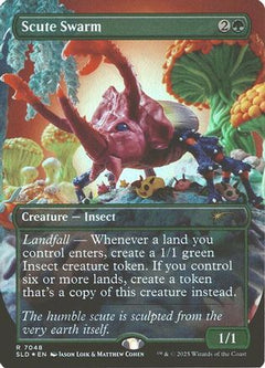Scute Swarm (Rainbow Foil) (SLD-7048) - Secret Lair Drop Series Foil-1