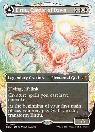 Eirdu, Carrier of Dawn (Borderless) [Lorwyn Eclipsed]-3