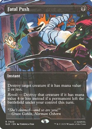 Fatal Push (7020) (SLD-7020) - Secret Lair Drop Series-1