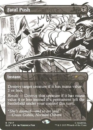Fatal Push (7017) (SLD-7017) - Secret Lair Drop Series-1