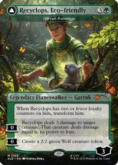 Recyclops, Eco-friendly - Garruk Relentless (SLD-2169) - Secret Lair Drop Series-1