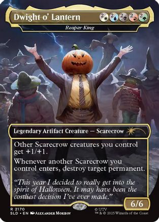 Dwight o' Lantern - Reaper King (SLD-2170) - Secret Lair Drop Series Foil-1