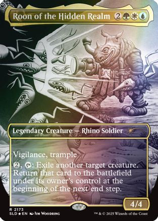 Roon of the Hidden Realm (Rainbow Foil) (SLD-2173) - Secret Lair Drop Series Foil-1