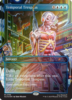 Temporal Trespass (Rainbow Foil) (SLD-2190) - Secret Lair Drop Series Foil-1