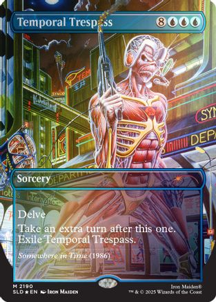 Temporal Trespass (Rainbow Foil) (SLD-2190) - Secret Lair Drop Series Foil-1
