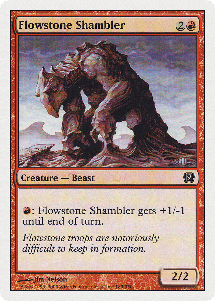 Flowstone Shambler [Ninth Edition]-1