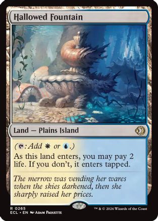 Hallowed Fountain [Lorwyn Eclipsed]-1