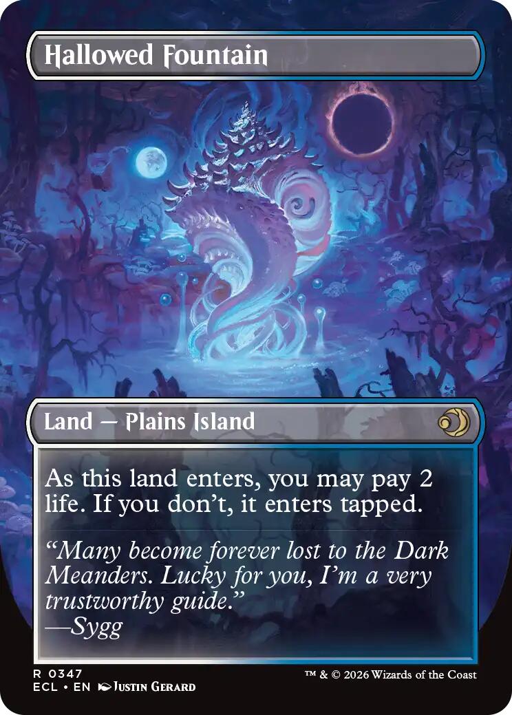 Hallowed Fountain (Borderless) [Lorwyn Eclipsed]-2