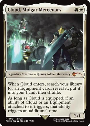 Cloud, Midgar Mercenary [FINAL FANTASY Promos]-1