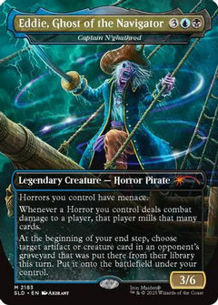 Eddie, Ghost of the Navigator - Captain N'ghathrod (SLD-2183) - Secret Lair Drop Series-1