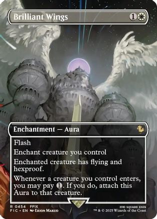 Brilliant Wings (Borderless) [FINAL FANTASY Commander]-1