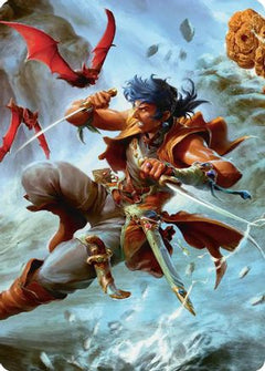 The Destined Thief Scene Art Card [FINAL FANTASY Art Series]-1