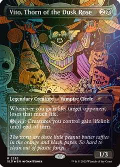 Vito, Thorn of the Dusk Rose (Rainbow Foil) (SLD-2282) - Secret Lair Drop Series Foil-1