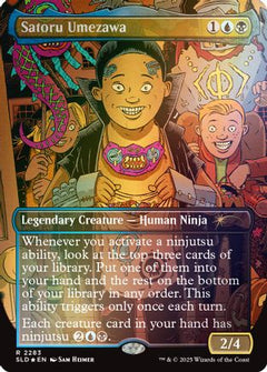 Satoru Umezawa (Rainbow Foil) (SLD-2283) - Secret Lair Drop Series Foil-1