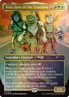Voja, Jaws of the Conclave (Rainbow Foil) (SLD-2284) - Secret Lair Drop Series Foil-1