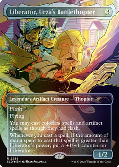 Liberator, Urza's Battlethopter (Rainbow Foil) (SLD-2286) - Secret Lair Drop Series Foil-1
