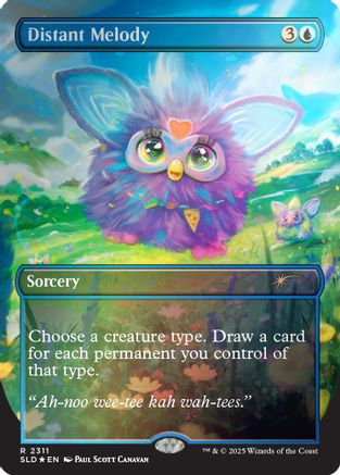 Distant Melody (2311) (Rainbow Foil) (SLD-2311) - Secret Lair Drop Series Foil-1