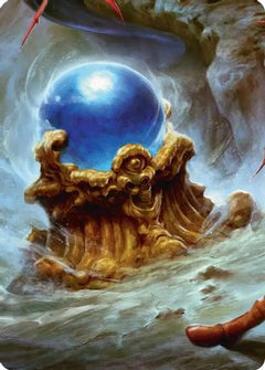 Chaos Shrine's Black Crystal Scene Art Card [FINAL FANTASY Art Series]-1