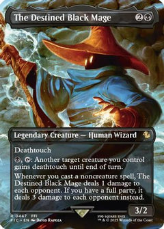 The Destined Black Mage (Borderless) [FINAL FANTASY Commander]-1