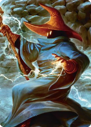 The Destined Black Mage Scene Art Card [FINAL FANTASY Art Series]-1