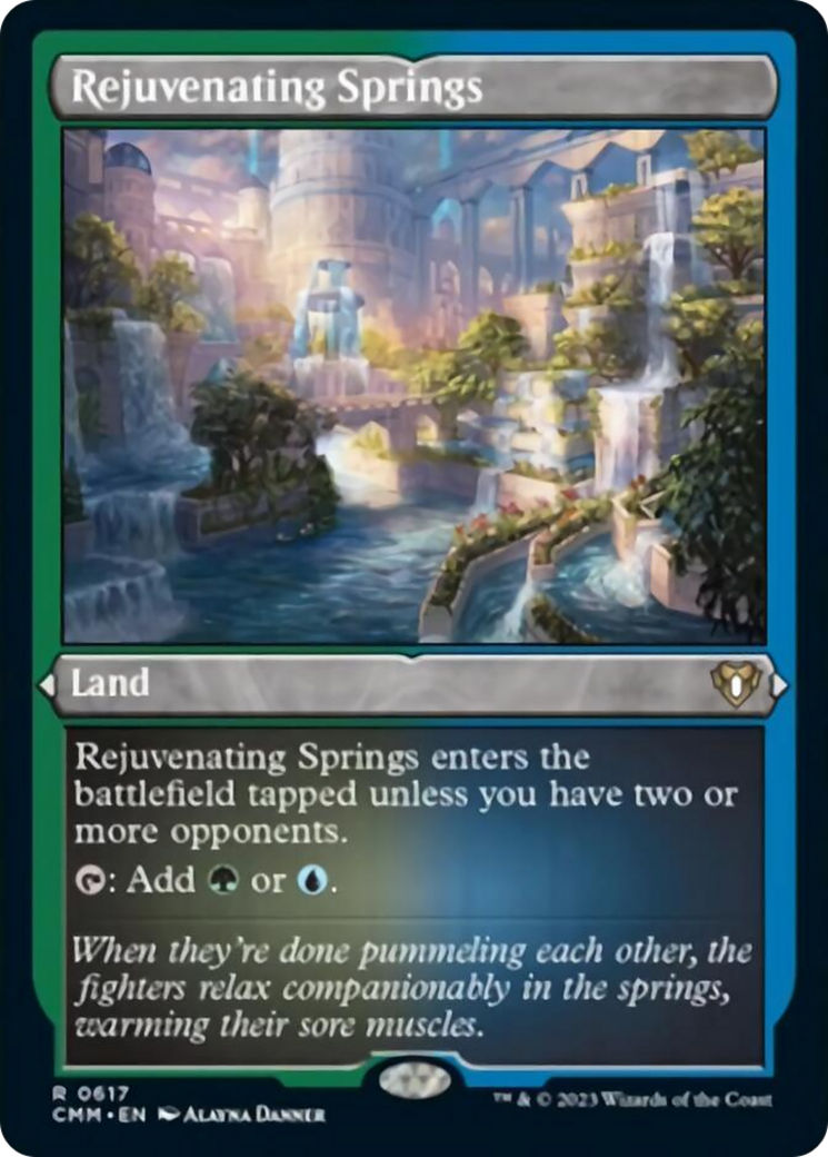 Rejuvenating Springs (Foil Etched) [Commander Masters]-1