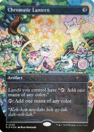 Chromatic Lantern (2329) (Confetti Foil) (SLD-2329) - Secret Lair Drop Series Foil-1