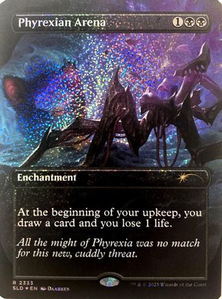 Phyrexian Arena (Confetti Foil) (SLD-2333) - Secret Lair Drop Series Foil-1