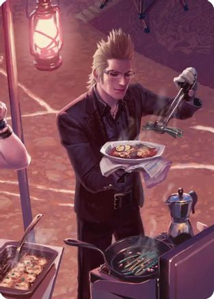 Campsite Cuisine Scene Art Card [FINAL FANTASY Art Series]-1