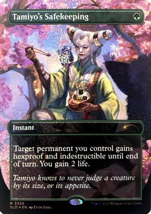 Tamiyo's Safekeeping (Confetti Foil) (SLD-2335) - Secret Lair Drop Series Foil-1