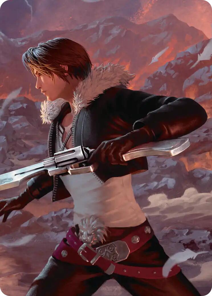 Squall, Gunblade Duelist Scene Art Card [FINAL FANTASY Art Series]-2