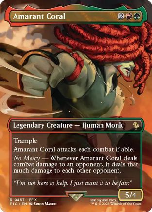 Amarant Coral (Borderless) [FINAL FANTASY Commander]-1