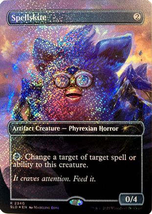 Spellskite (2340) (Confetti Foil) (SLD-2340) - Secret Lair Drop Series Foil-1