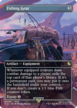 Fishing Gear (Borderless) [FINAL FANTASY Commander]-1